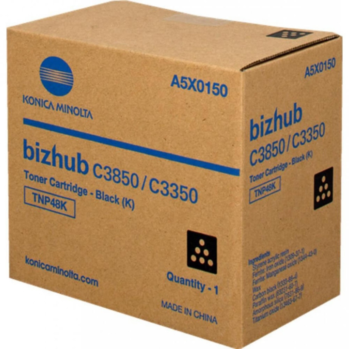 Konica Minolta Toner A95W150 TNP49 Svart i gruppen Datautstyr / Skrivere og tilbehør / Blekk og toner / Toner / Konica Minolta hos TP E-commerce Nordic AB (C27512)