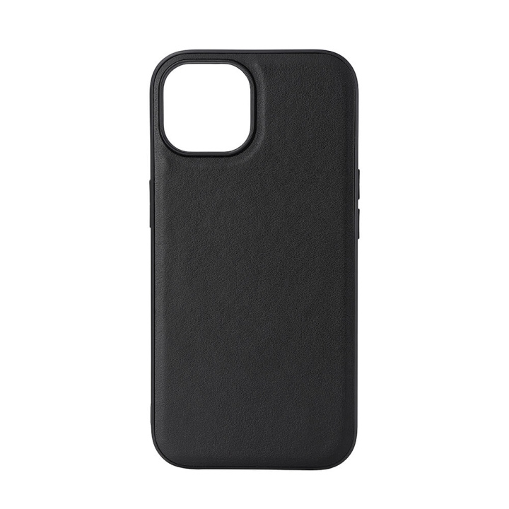 Buffalo Back cover PU MagSeries iPhone 15 Black i gruppen SMARTTELEFON & NETTBRETT / Mobilbeskyttelse / Apple / iPhone 15 hos TP E-commerce Nordic AB (C28563)