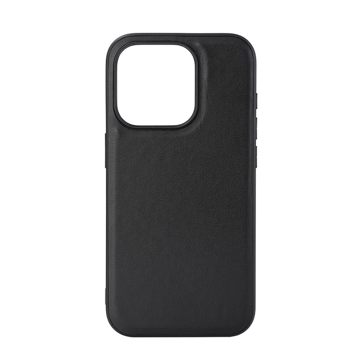 Buffalo Mobildeksel PU MagSeries Svart - iPhone 15 Pro i gruppen SMARTTELEFON & NETTBRETT / Mobilbeskyttelse / Apple / iPhone 15 hos TP E-commerce Nordic AB (C28565)