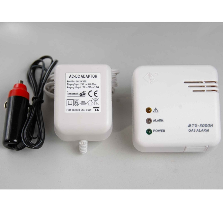 Nexa MTG-3000H Gassdetektor 230V/12V i gruppen HJEM, HUS OG HAGE / Alarm, Sikkerhet og overvåking / Brann, røyk, gass / Brannvarslere hos TP E-commerce Nordic AB (C28658)