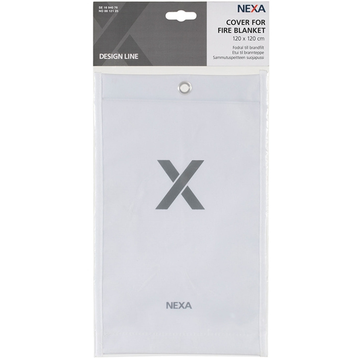 Nexa BAG-120 VMD Brannteppeveske 120x120 Hvit i gruppen HJEM, HUS OG HAGE / Alarm, Sikkerhet og overvåking / Brann, røyk, gass / Branntepper hos TP E-commerce Nordic AB (C28665)