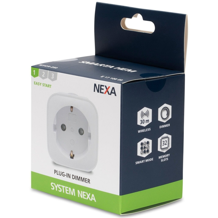 Nexa MYCR-250 Plug-in-dimmer 1-pakning i gruppen HJEM, HUS OG HAGE / Smarthus / Smart plugs hos TP E-commerce Nordic AB (C28692)