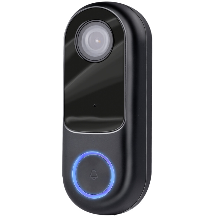 Alpina WiFi-dørklokke med 1080p-kamera 12-24V i gruppen HJEM, HUS OG HAGE / Alarm, Sikkerhet og overvåking / Dørklokker hos TP E-commerce Nordic AB (C28734)