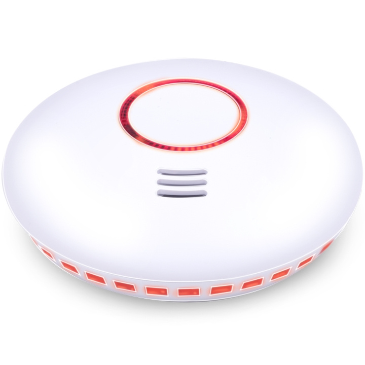 Alpina WiFi Smart røykvarsler (røyk + varme) i gruppen HJEM, HUS OG HAGE / Alarm, Sikkerhet og overvåking / Brann, røyk, gass / Brannvarslere hos TP E-commerce Nordic AB (C28735)