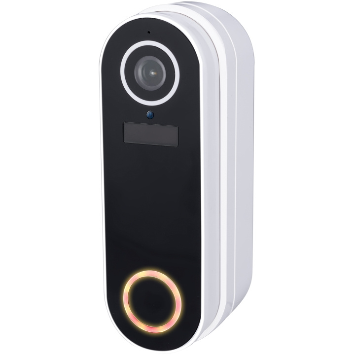 Alpina WiFi-dørklokke med 1080p-kamera Li-Ion Bat i gruppen HJEM, HUS OG HAGE / Alarm, Sikkerhet og overvåking / Dørklokker hos TP E-commerce Nordic AB (C28746)