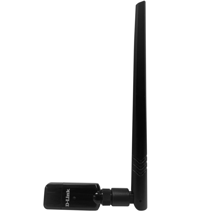 D-Link DWA-185 MU-MIMO Wi-Fi-USB-adapter AC1200 i gruppen Datautstyr / Nettverk / Extenders hos TP E-commerce Nordic AB (C28774)