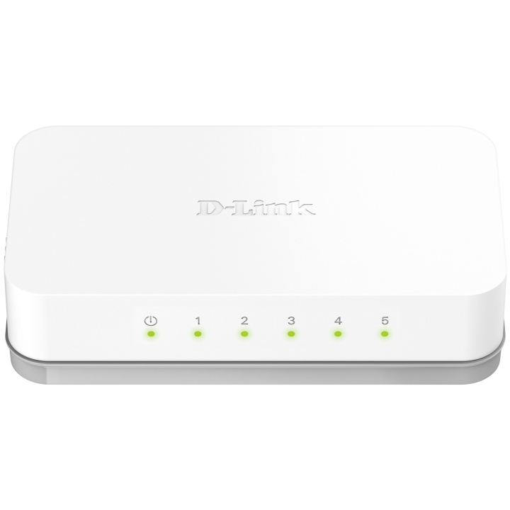 D-Link GO-SW-5E 5-Port Fast Ethernet Easy Desktop Switch i gruppen Datautstyr / Nettverk / Switcher / 10/100Mbps hos TP E-commerce Nordic AB (C28777)