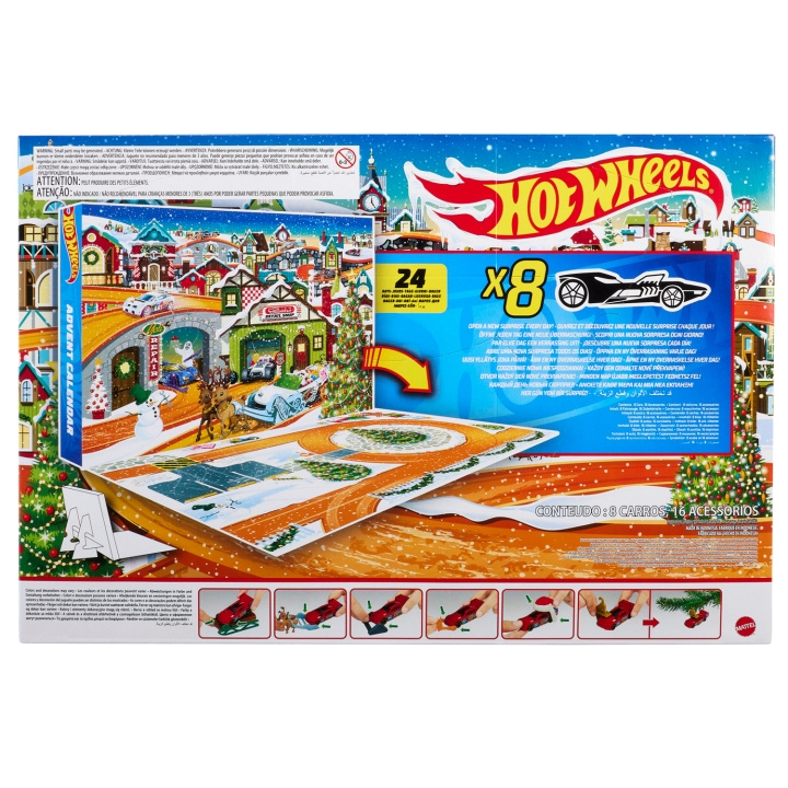 Hot Wheels Basics adventskalender i gruppen LEKER, BARN OG BABY / Leker / Adventskalendere hos TP E-commerce Nordic AB (C28808)