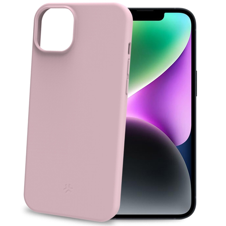 Celly Planet Mykt TPU-deksel GRS 100% resirkulert TPU iPhone 15 Rosa i gruppen SMARTTELEFON & NETTBRETT / Mobilbeskyttelse / Apple / iPhone 15 hos TP E-commerce Nordic AB (C28810)