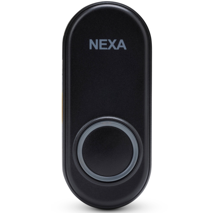 Nexa MLT-1925 Trykknapp for trådløs dørklokke, svart i gruppen HJEM, HUS OG HAGE / Alarm, Sikkerhet og overvåking / Dørklokker hos TP E-commerce Nordic AB (C28815)