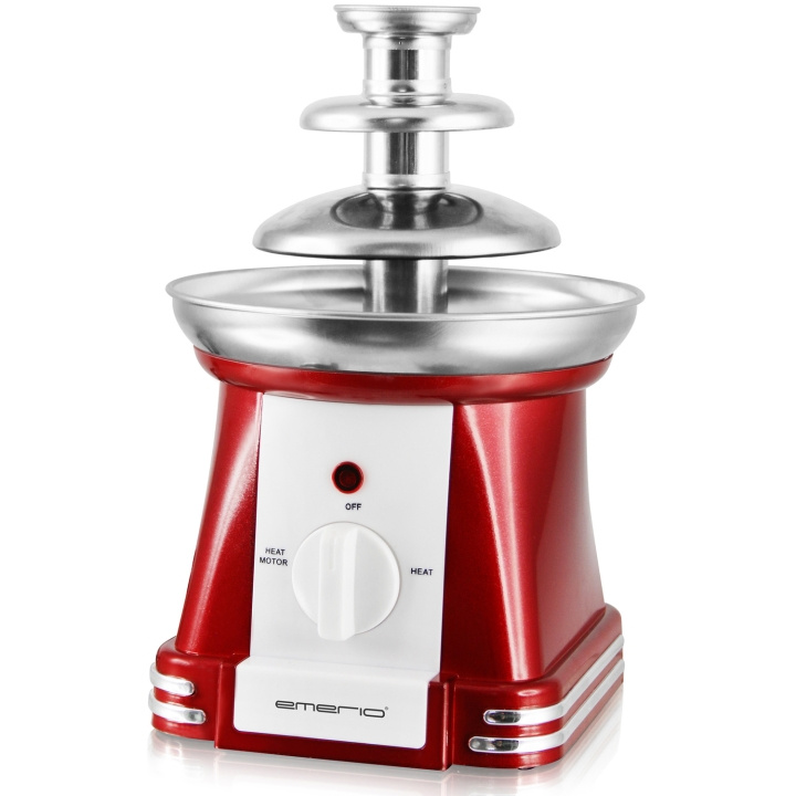 Emerio Sjokoladefontene Tivoli Karusell i rustfritt stål CF-110992 i gruppen HJEM, HUS OG HAGE / Husholdningsapparater / Fondue hos TP E-commerce Nordic AB (C28837)