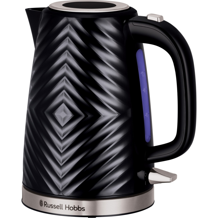 Russell Hobbs Vattenkokare Groove Kettle Black 26380-70 i gruppen HJEM, HUS OG HAGE / Husholdningsapparater / Vann og juice / Vannkokere hos TP E-commerce Nordic AB (C28849)