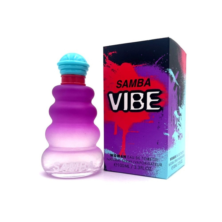 Samba Vibe Woman Edt 100 ml i gruppen HELSE OG SKJØNNHET / Duft og parfyme / Parfyme / Parfyme for henne hos TP E-commerce Nordic AB (C28873)
