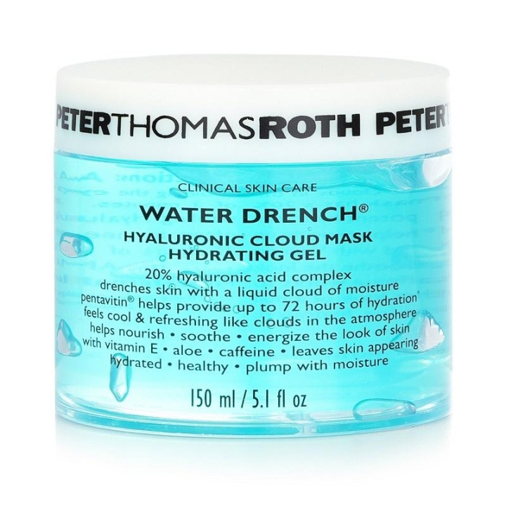 Peter Thomas Roth Water Drench Hyaluronic Cloud Mask 150ml i gruppen HELSE OG SKJØNNHET / Hudpleie / Ansikt / Ansiktskrem hos TP E-commerce Nordic AB (C28928)