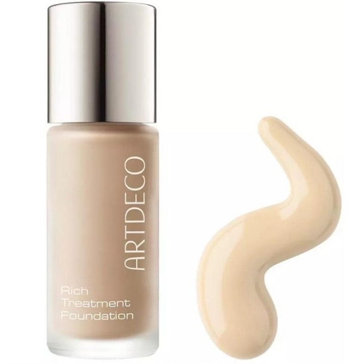 Artdeco Rich Treatment Foundation 10 Sunny Shell 20 ml i gruppen HELSE OG SKJØNNHET / Makeup / Makeup ansikt / Foundation hos TP E-commerce Nordic AB (C28965)