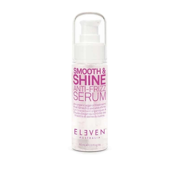 Eleven Australia Smooth & Shine Anti frizz Serum 60ml i gruppen HELSE OG SKJØNNHET / Hår & styling / Hårpleie / Hårserum hos TP E-commerce Nordic AB (C28977)