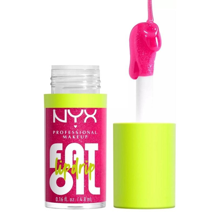 NYX PROF. MAKEUP Fat Oil Lip Drip 4,8 ml Supermodel i gruppen HELSE OG SKJØNNHET / Makeup / Lepper / Leppepomade hos TP E-commerce Nordic AB (C28983)
