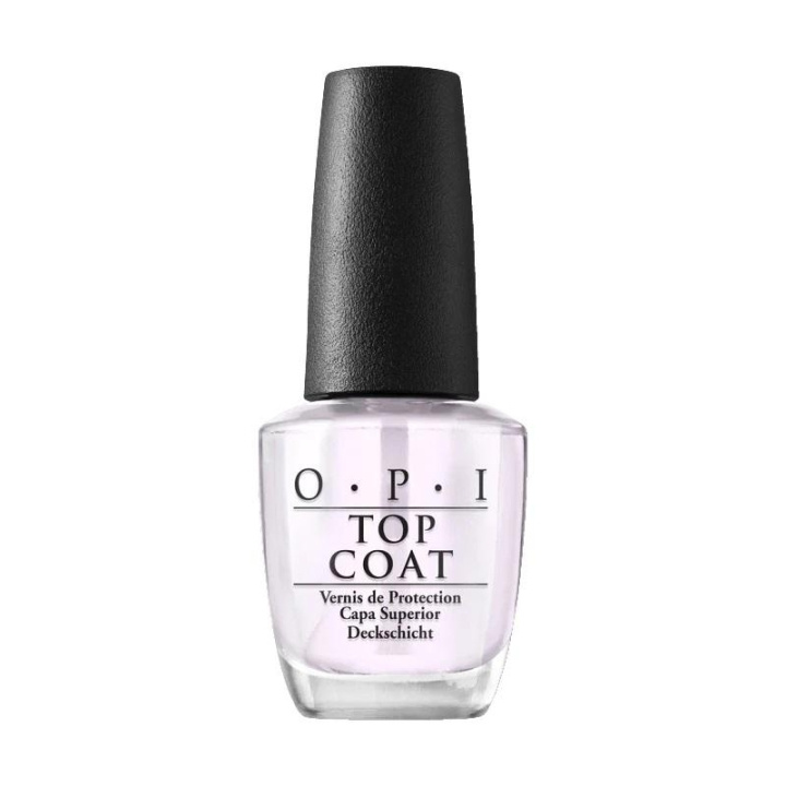 OPI Neglelakk Top Coat Clear 15ml i gruppen HELSE OG SKJØNNHET / Manikyr/pedikyr / Neglelakk hos TP E-commerce Nordic AB (C29050)
