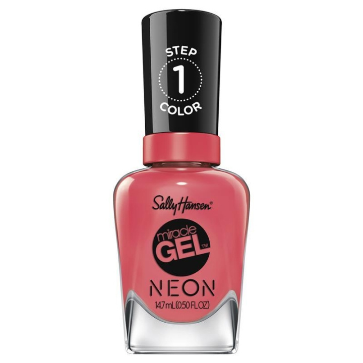 Sally Hansen Miracle Gel Nail Polish Flash Of Bright 14.7ml i gruppen HELSE OG SKJØNNHET / Manikyr/pedikyr / Neglelakk hos TP E-commerce Nordic AB (C29112)