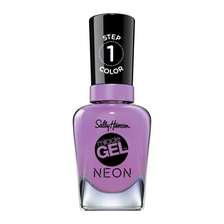 Sally Hansen Miracle Gel #054 Violet Voltage i gruppen HELSE OG SKJØNNHET / Manikyr/pedikyr / Neglelakk hos TP E-commerce Nordic AB (C29118)