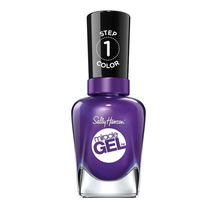 Sally Hansen Miracle Gel #579 Purplexed i gruppen HELSE OG SKJØNNHET / Manikyr/pedikyr / Neglelakk hos TP E-commerce Nordic AB (C29137)
