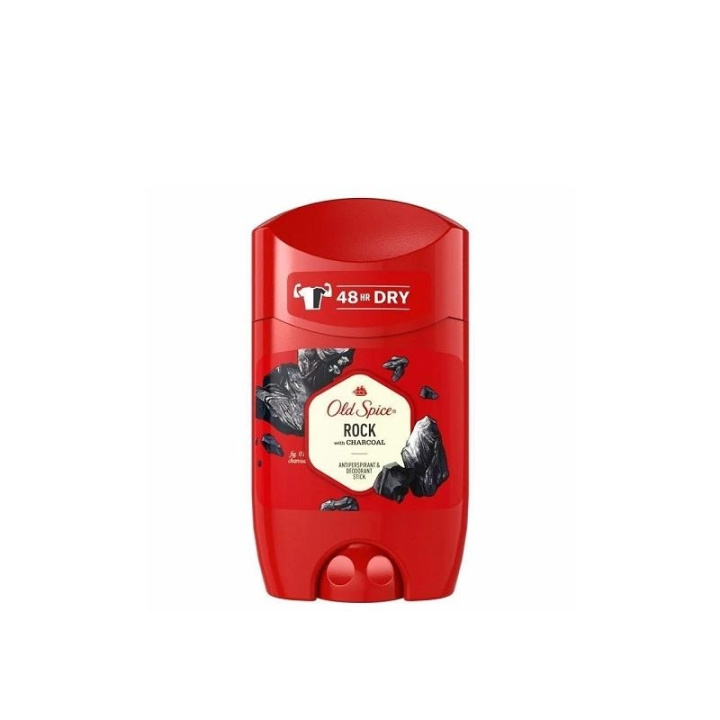 Old Spice Deodorant Stick Rock Charcoal 50ml i gruppen HELSE OG SKJØNNHET / Duft og parfyme / Deodorant / Deo for han hos TP E-commerce Nordic AB (C29142)