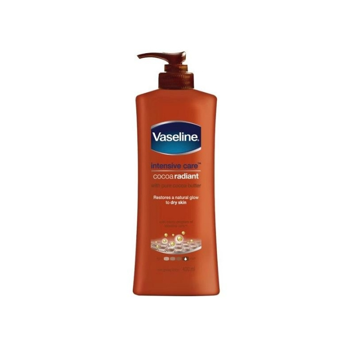 Vaseline Intensive Care Cocoa Radiant 400 ml i gruppen HELSE OG SKJØNNHET / Hudpleie / Ansikt / Dagkrem hos TP E-commerce Nordic AB (C29171)