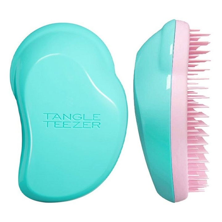 Tangle Teezer Den originale turkisrosa i gruppen HELSE OG SKJØNNHET / Hår & styling / Hårbørster hos TP E-commerce Nordic AB (C29192)