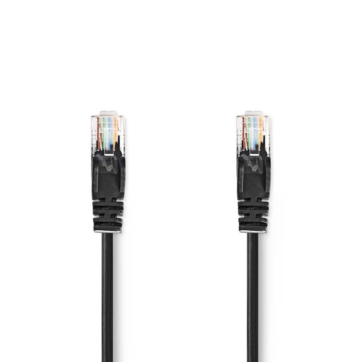 Nedis CAT5e nettverkskabel | U/UTP | RJ45 Han | RJ45 Han | 3.00 m | Rund | PVC | Sort | Label i gruppen Datautstyr / Kabler og adaptere / Nettverk / Cat5e hos TP E-commerce Nordic AB (C29318)