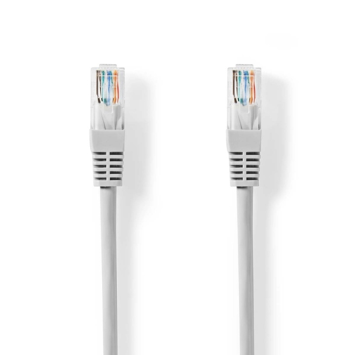 Nedis CAT5e nettverkskabel | U/UTP | RJ45 Han | RJ45 Han | 1.00 m | Rund | PVC | Grå | Label i gruppen Datautstyr / Kabler og adaptere / Nettverk / Cat5e hos TP E-commerce Nordic AB (C29319)