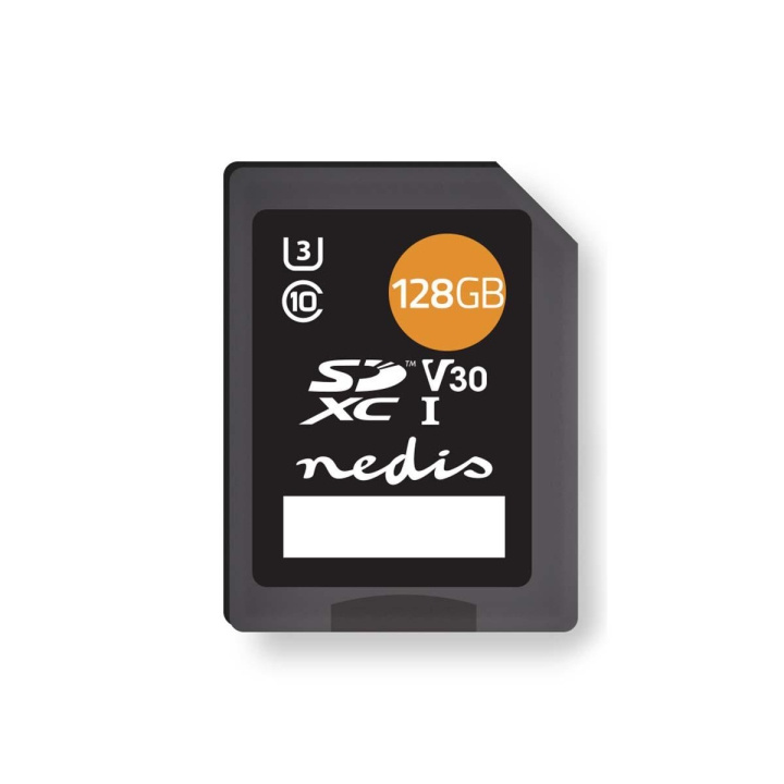 Nedis Minnekort | SDXC | 128 GB | Skrive hastighet: 80 MB/s | Les hastighet: 45 MB/s | UHS-I i gruppen Elektronikk / Lagringsmedia / Minnekort / SD/SDHC/SDXC hos TP E-commerce Nordic AB (C29473)