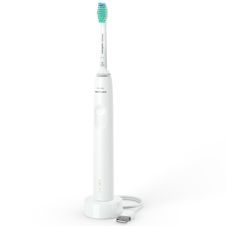 Philips Elektrisk tannbørste Hvit HX3673/13 i gruppen HELSE OG SKJØNNHET / Munnpleie / Elektriske tannbørster hos TP E-commerce Nordic AB (C29512)