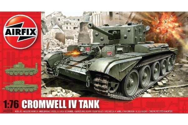 Airfix Cromwell Cruiser Tank i gruppen SPORT, FRITID & HOBBY / Hobby / Plastmodeller / Militære kjøretøy (land) hos TP E-commerce Nordic AB (C29535)