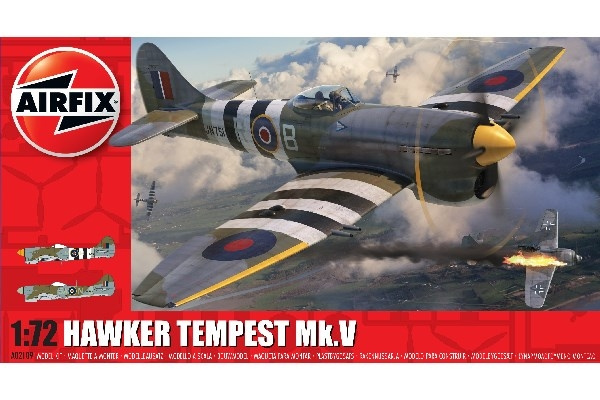 AIRFIX Hawker Tempest Mk.V i gruppen SPORT, FRITID & HOBBY / Hobby / Plastmodeller / Fly & Helikoptre hos TP E-commerce Nordic AB (C29550)