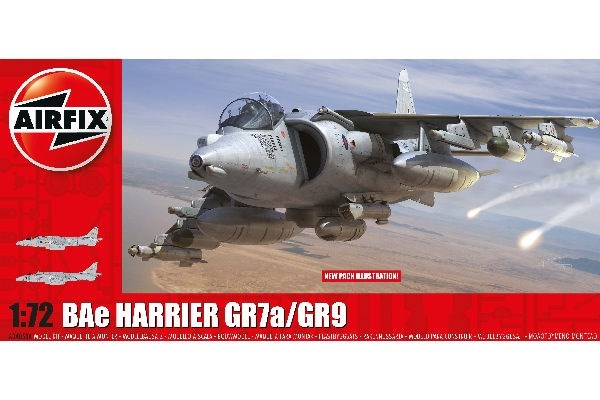 Airfix BAE Harrier GR9 i gruppen SPORT, FRITID & HOBBY / Hobby / Plastmodeller / Fly & Helikoptre hos TP E-commerce Nordic AB (C29555)