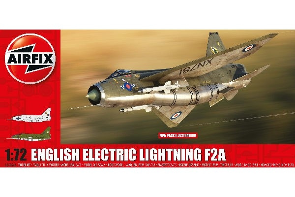 AIRFIX English Electric Lightning F2A i gruppen SPORT, FRITID & HOBBY / Hobby / Plastmodeller / Fly & Helikoptre hos TP E-commerce Nordic AB (C29556)