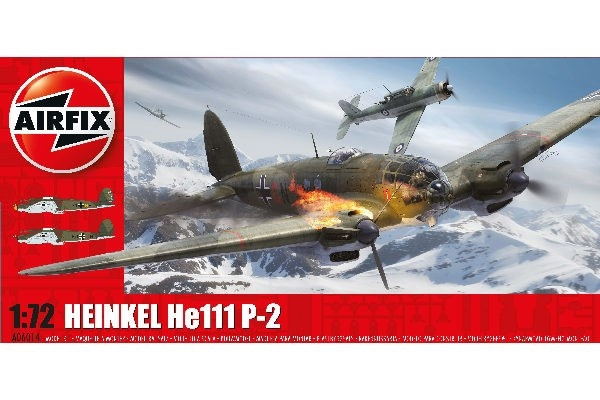 Airfix Heinkel He111P-2 i gruppen SPORT, FRITID & HOBBY / Hobby / Plastmodeller / Fly & Helikoptre hos TP E-commerce Nordic AB (C29558)