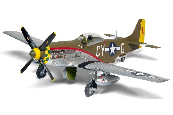Airfix Nordamerikanske P-51D Mustang i gruppen SPORT, FRITID & HOBBY / Hobby / Plastmodeller / Fly & Helikoptre hos TP E-commerce Nordic AB (C29561)