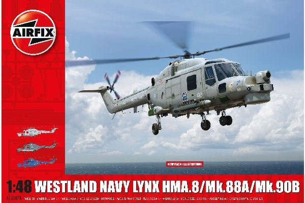 AIRFIX Westland Navy Lynx Mk.88A/HMA.8/Mk.90B i gruppen SPORT, FRITID & HOBBY / Hobby / Plastmodeller / Fly & Helikoptre hos TP E-commerce Nordic AB (C29564)