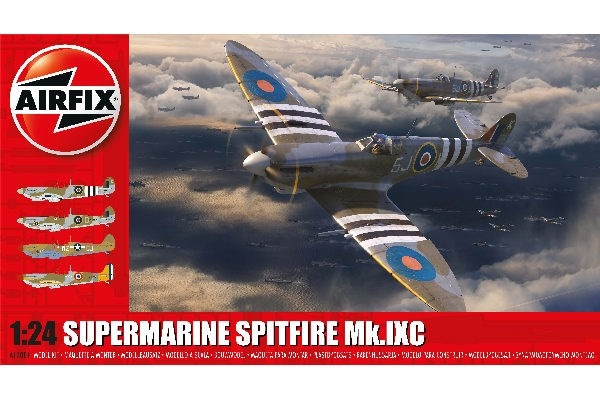 AIRFIX Supermarine Spitfire Mk.Ixc i gruppen SPORT, FRITID & HOBBY / Hobby / Plastmodeller / Fly & Helikoptre hos TP E-commerce Nordic AB (C29566)