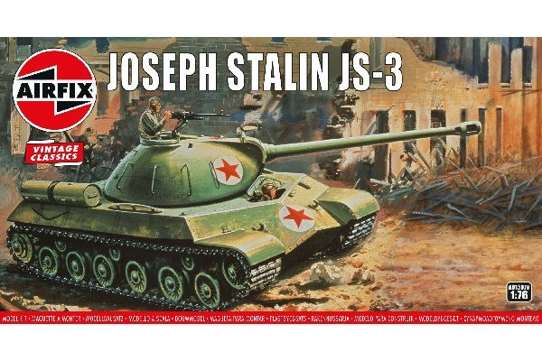 Airfix Josef Stalin JS3 russisk stridsvogn i gruppen SPORT, FRITID & HOBBY / Hobby / Plastmodeller / Militære kjøretøy (land) hos TP E-commerce Nordic AB (C29577)