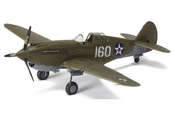 Airfix Curtiss P-40B Warhawk i gruppen SPORT, FRITID & HOBBY / Hobby / Plastmodeller / Fly & Helikoptre hos TP E-commerce Nordic AB (C29587)