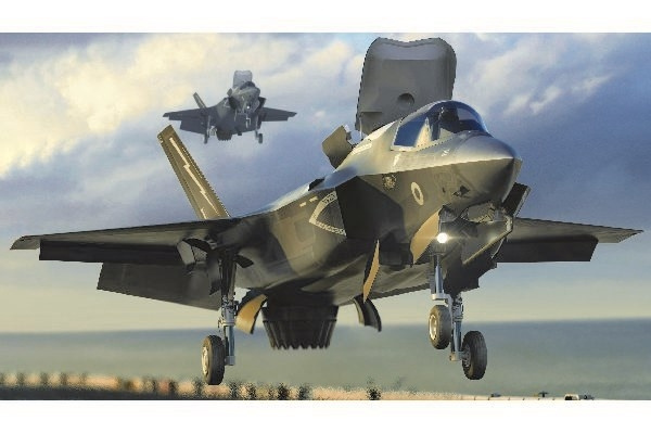 AIRFIX Starter Set Lockheed Martin F-35B Light. ll 1:72 i gruppen SPORT, FRITID & HOBBY / Hobby / Plastmodeller / Fly & Helikoptre hos TP E-commerce Nordic AB (C29614)