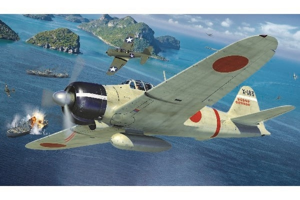 Airfix Mitsubishi A6M2b Zero i gruppen SPORT, FRITID & HOBBY / Hobby / Plastmodeller / Fly & Helikoptre hos TP E-commerce Nordic AB (C29619)