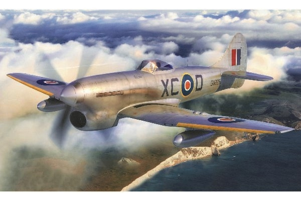 AIRFIX Hawker Tempest Mk.V Post War i gruppen SPORT, FRITID & HOBBY / Hobby / Plastmodeller / Fly & Helikoptre hos TP E-commerce Nordic AB (C29620)