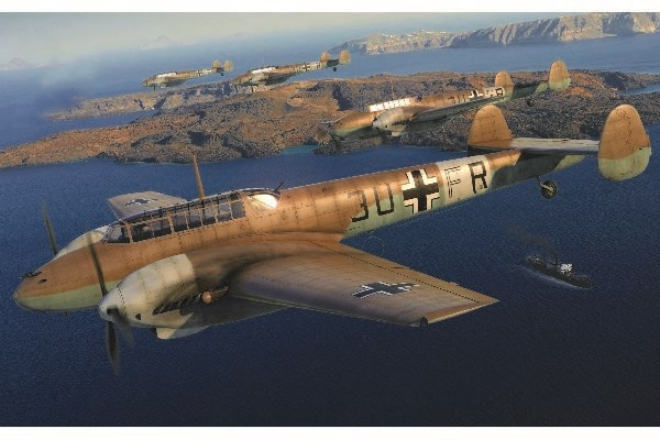 Airfix Messerschmitt Bf110E/E-2 TROP i gruppen SPORT, FRITID & HOBBY / Hobby / Plastmodeller / Fly & Helikoptre hos TP E-commerce Nordic AB (C29622)