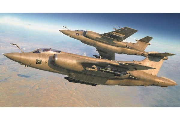 Airfix Blackburn Buccaneer S.2 GULFKRIGEN i gruppen SPORT, FRITID & HOBBY / Hobby / Plastmodeller / Fly & Helikoptre hos TP E-commerce Nordic AB (C29625)