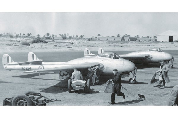 Airfix De Havilland Vampire FB.5/FB.9 i gruppen SPORT, FRITID & HOBBY / Hobby / Plastmodeller / Fly & Helikoptre hos TP E-commerce Nordic AB (C29628)