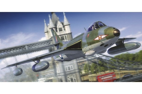 AIRFIX Hawker Hunter FGA.9/FR.10/GA.11 i gruppen SPORT, FRITID & HOBBY / Hobby / Plastmodeller / Fly & Helikoptre hos TP E-commerce Nordic AB (C29629)