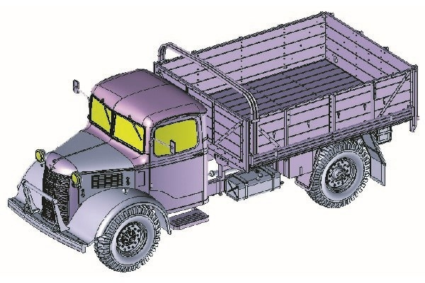 AIRFIX WWII British Army 30-cwt 4x2 GS Truck 1:35 i gruppen SPORT, FRITID & HOBBY / Hobby / Plastmodeller / Militære kjøretøy (land) hos TP E-commerce Nordic AB (C29630)